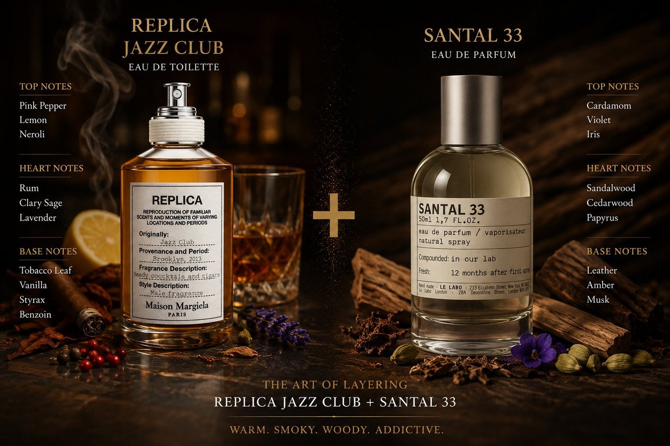 Jazz Club + Santal 33
